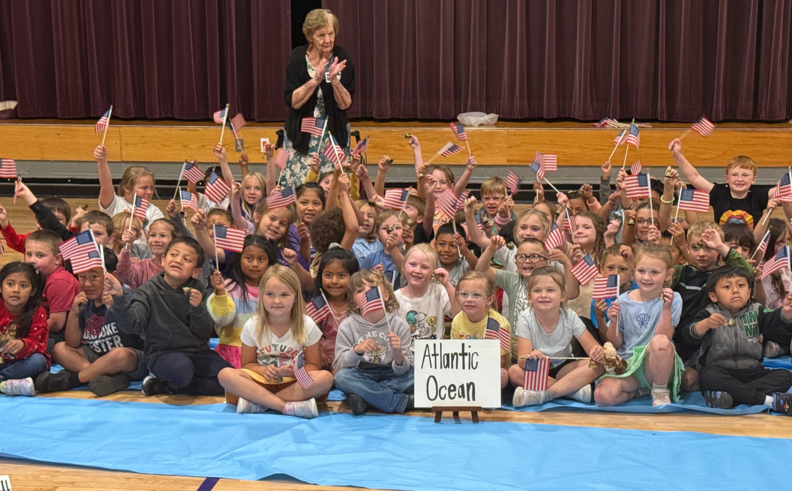 Burks Elementary School Welcomes Anna Savage, 95 Year Old Educator, Back to the Classroom